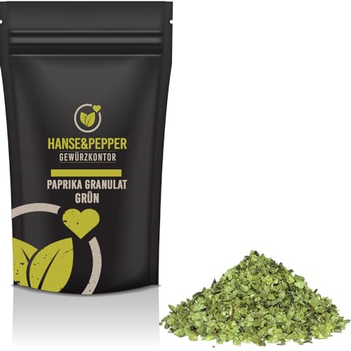 250g Paprika Granulat grün Paprika Flocken Paprikagranulat Paprikaflocken grün