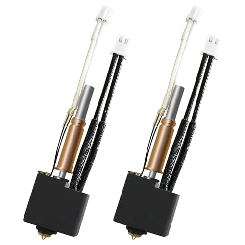 RugooSpink 2PCS Hotend for Kobra 3/V2 with Nozzle & Sleeve