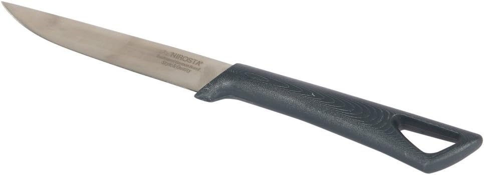 Nirosta "Style" Vegetable Knife, 4.33/9.06", Black