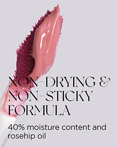 Equmal Non-Section Glowy Tint – 103 Mellow Glow – Glass Lasting Transparent & Flexible Lip Makeup - Moisturizing Lip Stain For Glossy Finish – Buildable Lipstick For Fuller Looking Lip, 0.18 Fl.oz. #TOP3