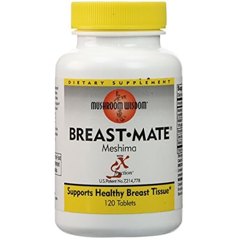 Mushroom Wisdom Breast-Mate Vegi-Tablets, 120 Count Cover