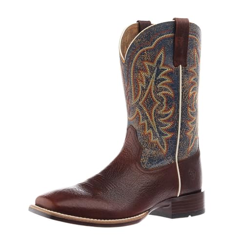 ARIAT Men's Ryden Ultra Textured Oak Vamp Sunkissed Skies Top Boot