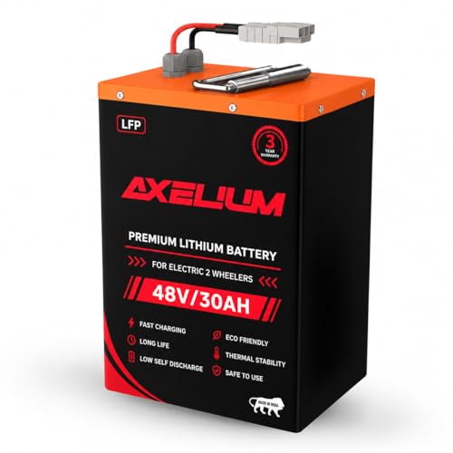 Image of 48V 30Ah LiFePO4 | 1.4kWh High-Performance Lithium Battery for Electric Scooter | BMS Protection | 2500 Cycles | Fast Charging Lightweight LFP EV Battery Pack