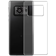 2-Pack Back Protector Film, compatible with Sharp AQUOS R6 SH-M22 TPU Guard Cover Skin Sticker [ Not Front Tempered Glass Screen Protectors ]