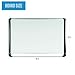 MasterVision MVI Series Magnetic Porcelain Dry Erase Board, Easy Clean, Scratch Resistant Wall Mounting Whiteboard, 48