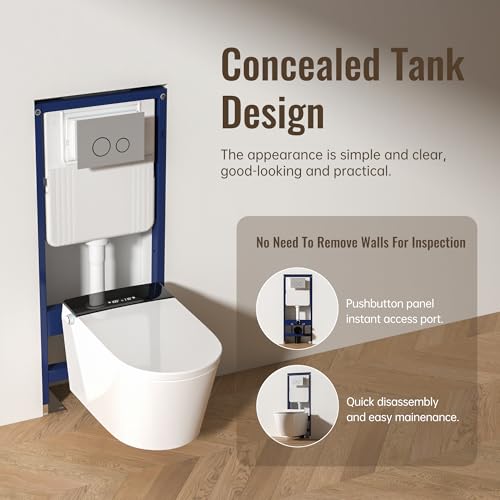MEJE #038A In-Wall Toilet Tank Carrier with Dual-Flush Actuator Plate in chrome silver color - Thumbnail 4