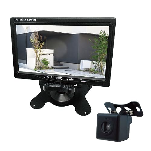 防犯　録画　超小型　防犯カメラ 7型モニターセット 防水 屋外使用可 夜間撮影可 Amazon.co.jp: Broadwatch 超小型 防犯カメラ 7インチモニター