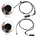 X AUTOHAUX 2pcs 34353411756 34353411757 Front Rear Car Brake Pad Electronic Wear Sensor for BMW X3 E83 2004 2005 2006 2007 2008 2009 2010