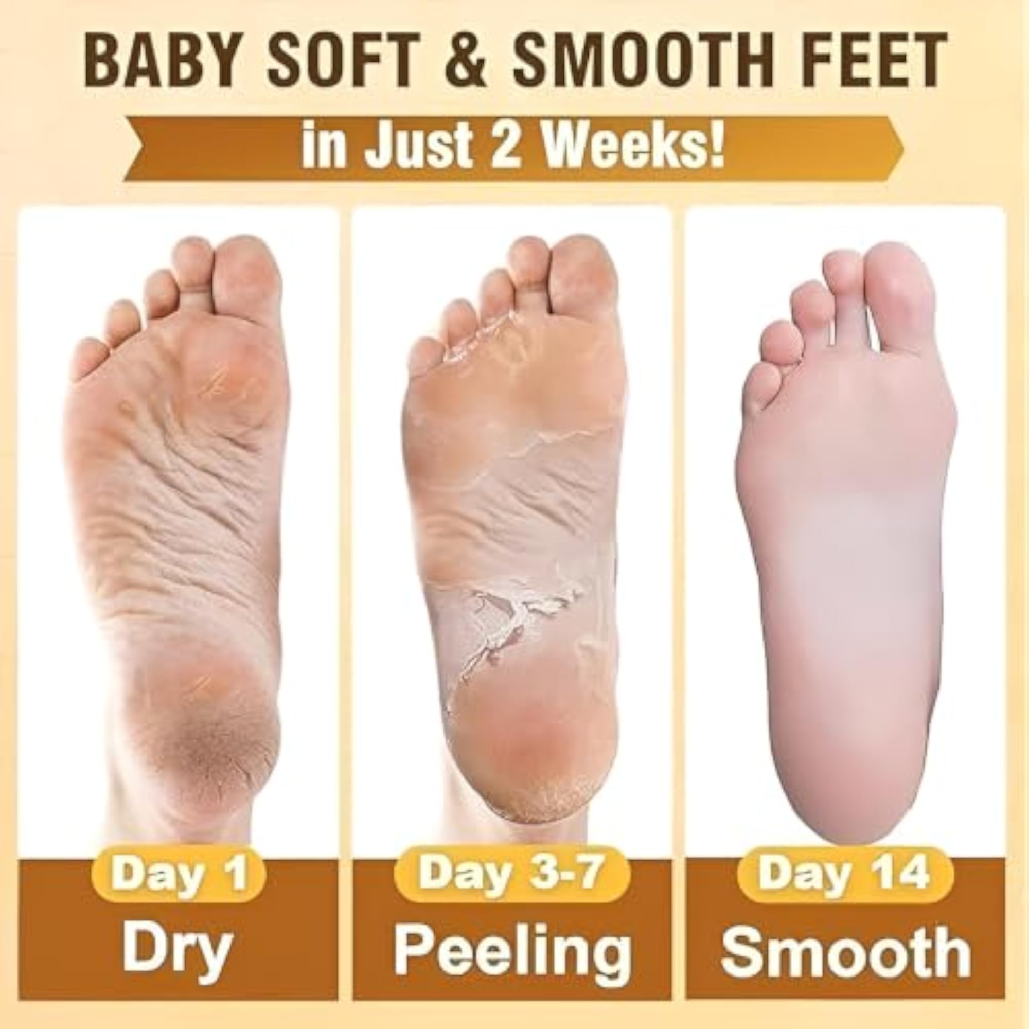 Goat Milk Foot Peel Mask with Nicotinamide
