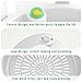 Dayinkes Sink Strainer Basket, Hang on Faucet Kitchen Sink Drain Basket, With Push to Empty & Detachable Fast-Drain Mesh, Multifunctionfor Kitchen Tools for Food Waste Removal & Veggie Washing (white)