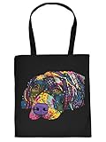 nikolaus pack die taschen aus chords Bezug: 100% Baumwolle tierische Einkaufstasche mit Hundemotiv: Labrador - Geschenkidee Weihnachten Geschenk Geburtstag Nikolaus Tasche