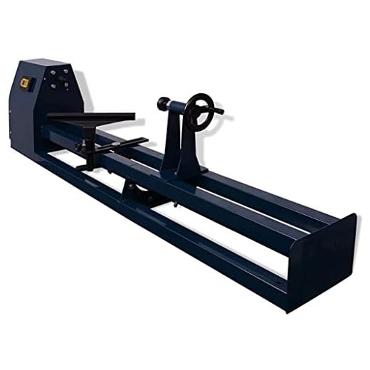 vidaXL Torno para Madera 1000 mm 400 W con Distancia Entre Ejes de 1000 mm