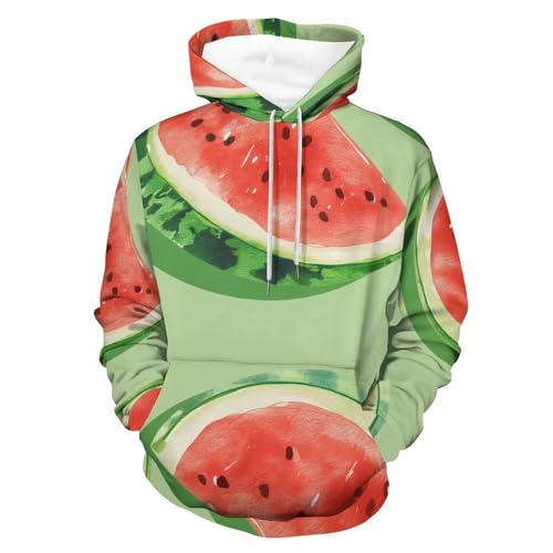 Sweatshirt pastèque cartoon en taille S résolvant le manque de style