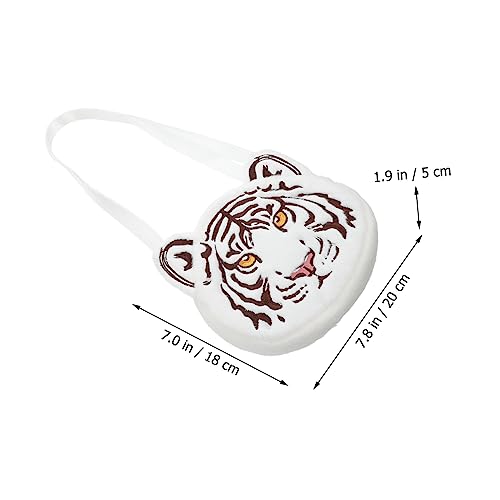 Plush Tiger Crossbody Bag for Boys and Girls Animal Messenger Bag Soft Children's Shoulder Purse Adjustable Strap Cute Plush Handbag for Boys and Girls3