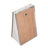 Aqur2020 Bee Smoker Bellow, PVC Leather Plywood Box Replacement Part with Clip for Beehive 19x12cm Beekeeping Equipment