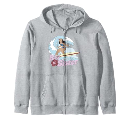 Zip Hoodie Lilo & Stitch Nani pour ne plus sacrifier le confort face au vent