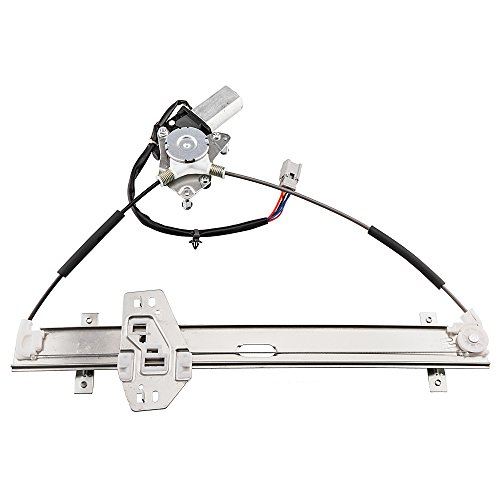Front Left Driver Side Power Window Lift Regulator With Motor Assembly Replacement Compatible With Honda Element Sport Utility 4-Door 2003 2004 2005 2006 2007 2008 2009 2010 #TOP5