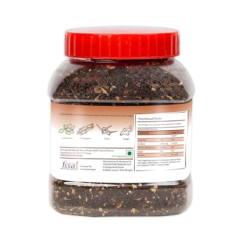 Image of Chaizup Masala Tea - 250g | Spice Mix | Desi Chai | Immunity Booster & Antioxidant | Real Cardamom, Cinnamon, Clove, Ginger | Strong, Aromatic & Rich Taste | Refresh & Energize | Makes 50+ Cups