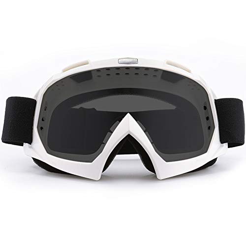 SPOSUNE Motorcycle Goggles, ATV Dirt Bike Off Road Racing MX Riding Goggle Anti-Scratch
