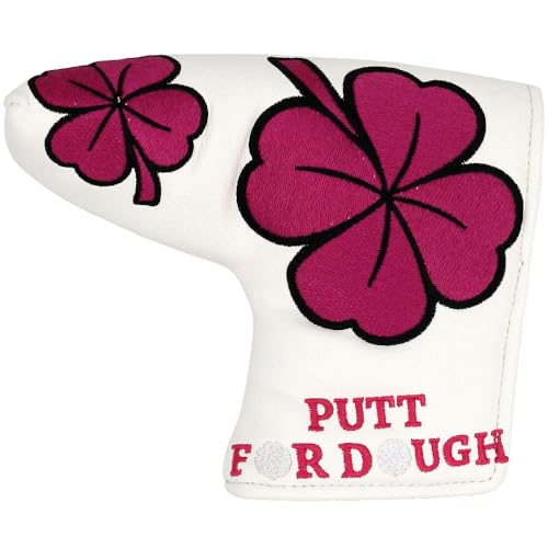 PINMEI Golf Head Covers Clover Golf Club Headcover Fit for Titleist Callaway Ping Ect.