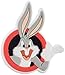 Crocs Unisex-Erwachsene Looney Tunes Bugs Bunny Schuhanhänger, Mehrfarbig (-), Einheitsgröße