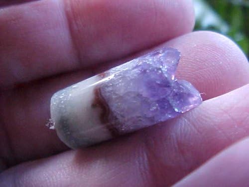 Gemqz D2214 Mini Amethyst & Crystal Cylindre
