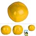 WOHPNLE 3 pcs Juggling Balls, PU Juggling Balls Clown Learning Toy Set for Beginner & Professionals Learn to Juggle Fun(Yellow)