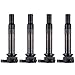 ECCPP Ignition Coils Pack of 4 Compatible with Hyundai Accent Kia Rio 2006-2011 Replacement for UF499 5C1586