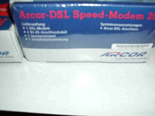 Preisvergleich Produktbild Arcor-DSL Speedmodem 200, ADSL / ADSL 2