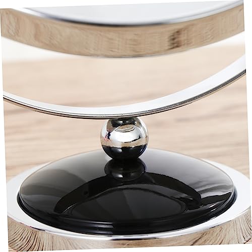 espejo de tocador doble cara 360 grados sin base negro miniatura 6