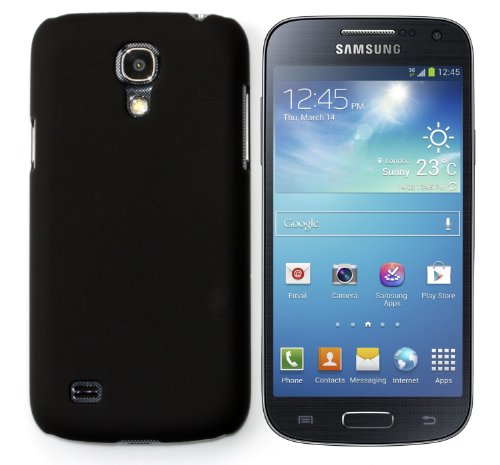 Ecultor - Carcasa rígida para Samsung Galaxy S4 Mini I9195, color negro