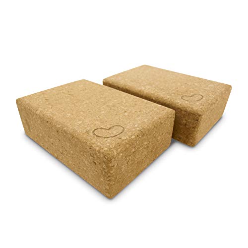 Bean Products Cork Yoga Blocks