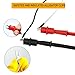 ZIBOO KIT-14 Test Lead Set,Compatible with Fluke Ideal Simpson mprobe/Compatible with Hioki Fieldpiece/Extech/Digital Multimeter/Clamp Meter 4mm Banana Compatible with Hioki Klein Tools 69410