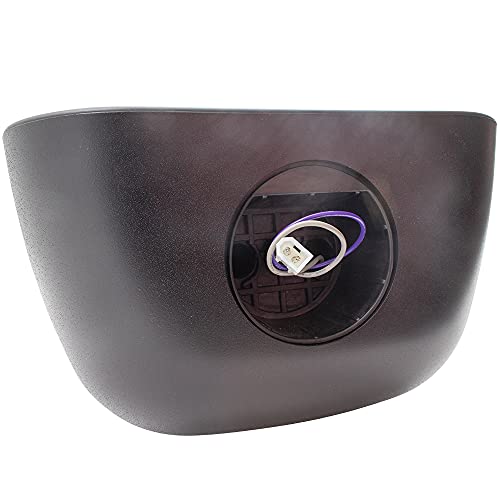 Brock Replacement Driver Manual Side Door Mirror Heated Compatible With 2003-2009 Kodiak Topkick Truck #TOP6
