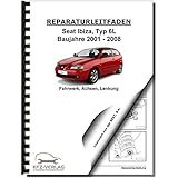  SEAT Ibiza Typ 6L 2001-2008 Fahrwerk Achsen Lenkung Reparaturanleitung