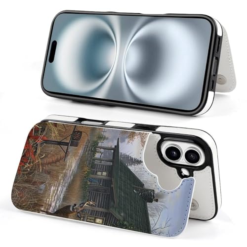 Housse iPhone 16 Plus imprimé chasse cerf pour les sorties nature