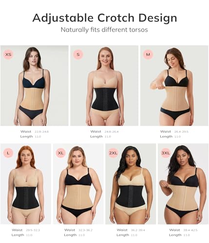 image for LODAY Waist Trainer Corset Shapewear Tummy Control Body Shaper Waist C