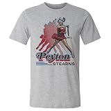 500 LEVEL Peyton Stearns Retro Shirt (Heather Gray, X-Large)
