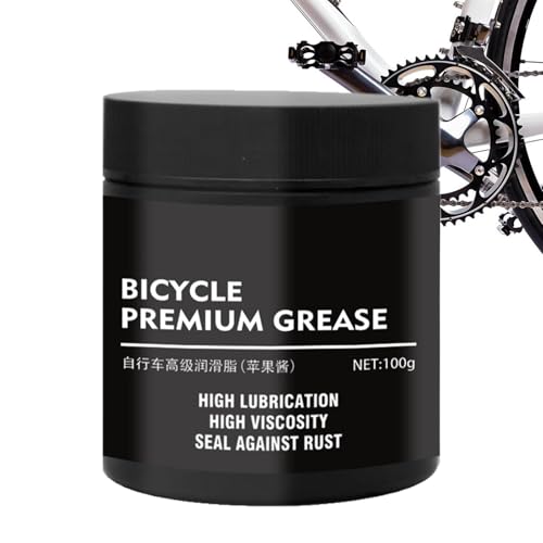 Niesel Lubricante para cadenas secas, grasa para cadenas de bicicleta, 100 ml, lubricante para bicicleta, limpiador multiusos resistente a la corrosión, de cadena duradera para horquillas y