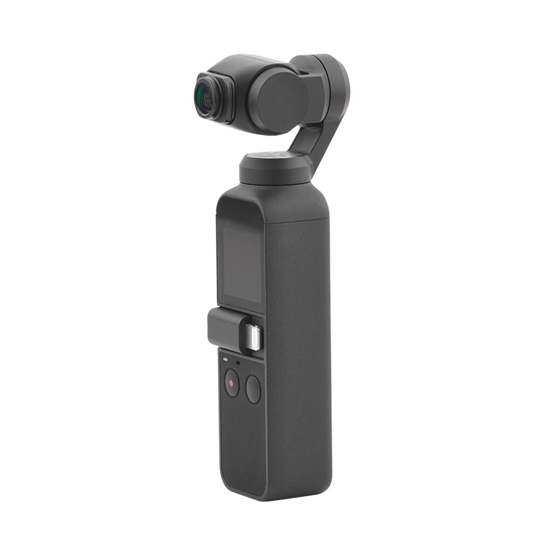 10X Weitwinkel kompatibel für DJI Osmo Pocket/Pocket 2, Fischaugenobjektiv Makroobjektiv für Vlog Shooting Handheld Gimbal (Weitwinkel-Objektiv)