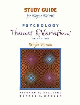 Psychology: Themes and Variations Study Guide