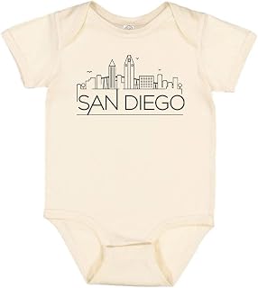 Skyline San Diego California Baby Infant Bodysuit