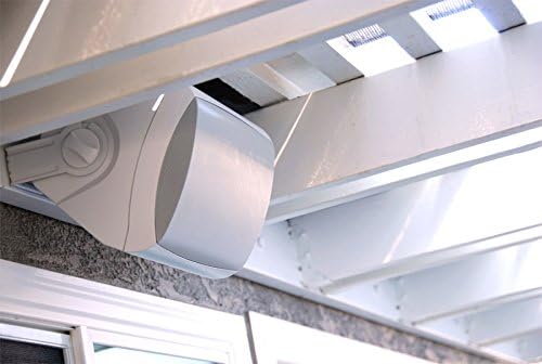 SunBriteTV All-Weather 6.5" Wall or Ceiling Mount Wired Outdoor Speaker Pair - White - SB-AW-6-WHT