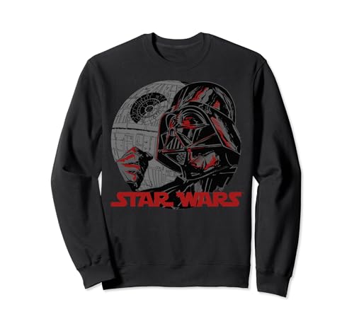 Sweatshirt Star Wars Hand of Vader pull noir col rond geek pop culture pour fan de la saga