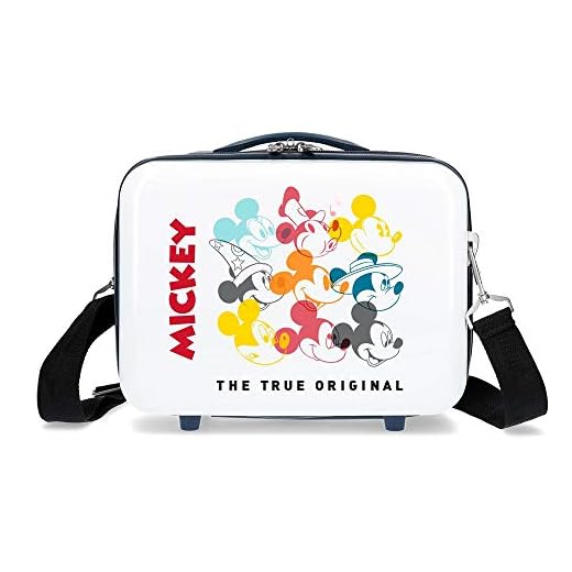 Neceser ABS Mickey Magic caras adaptable a trolley