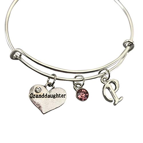 Granddaughter - Granddaughter Gifts - Gift for Granddaughter - Granddaughter Jewelry - Charm Bracelet - Personalized Jewelry- Grand Daughter