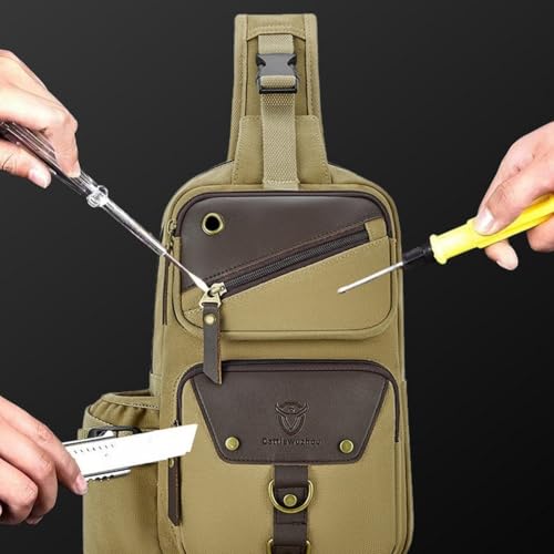 Sac de poitrine Sanfly multi-position avec portage ergonomique