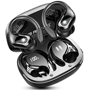 Rulefiss – 2026 Bluetooth Kopfhörer Sport mit APP, 75Std Kopfhörer Kabe