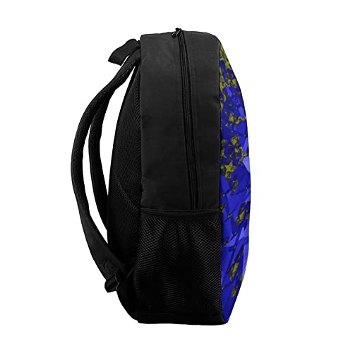 Sac à dos imprimé en 3D bleu pour soulager le dos des élèves - 3