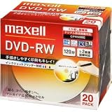 maxell 録画用 DVD-RW 120分 2倍速対応 イ
